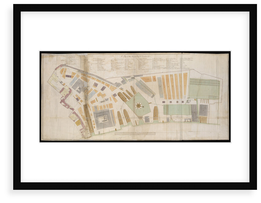 Plan of Deptford Dockyard by Unknown