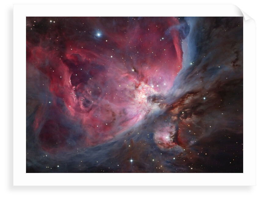 The Trapezium cluster and surrounding nebulas by László Francsics