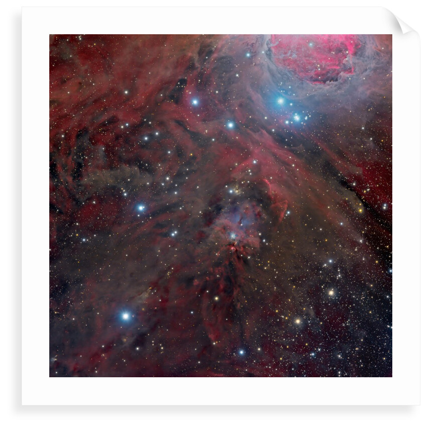 At the Feet of Orion (NGC1999) - Full Field by Marco Lorenzi