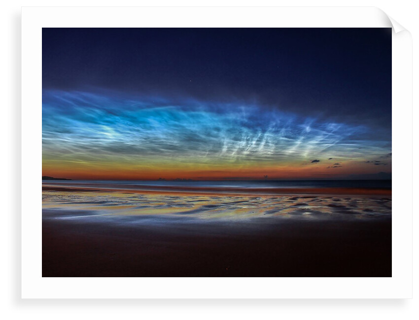 Sunderland Noctilucent Cloud Display by Matt Robinson