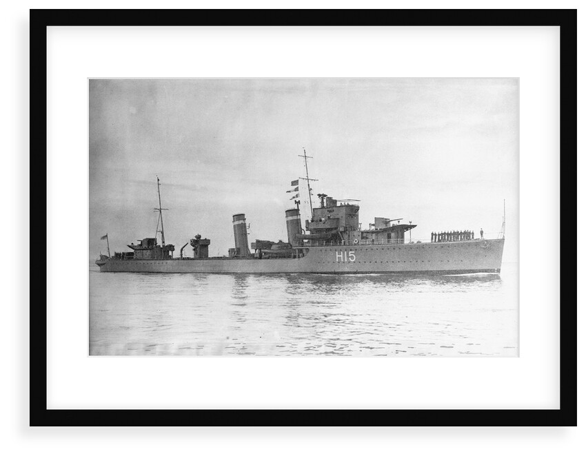 Destroyer HMS 'Esk' (1934) by unknown