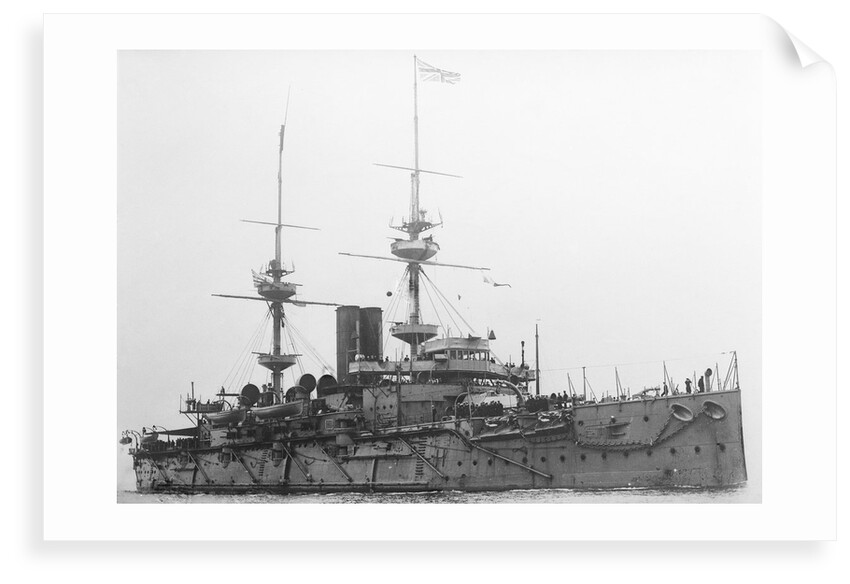 HMS 'Caesar' (1896), battleship by unknown