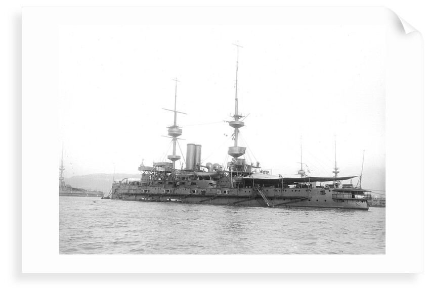 HMS 'Caesar' (1896), battleship by unknown