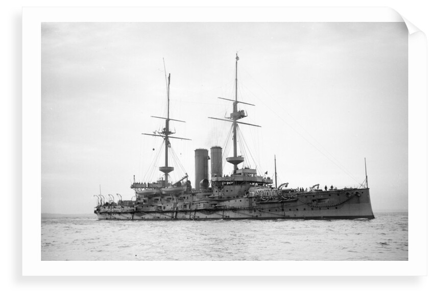 Battleship HMS 'Goliath' (1898) by unknown