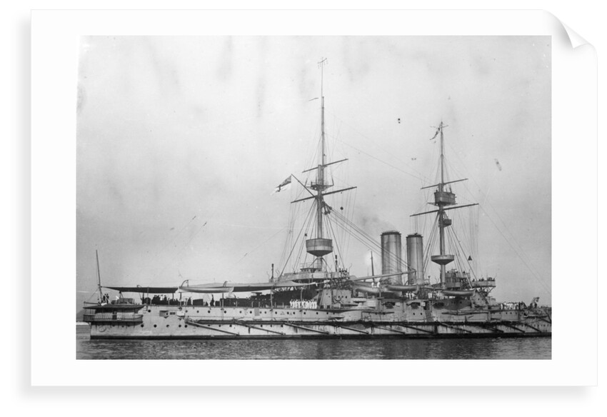 Battleship HMS 'Goliath' (1898) by unknown