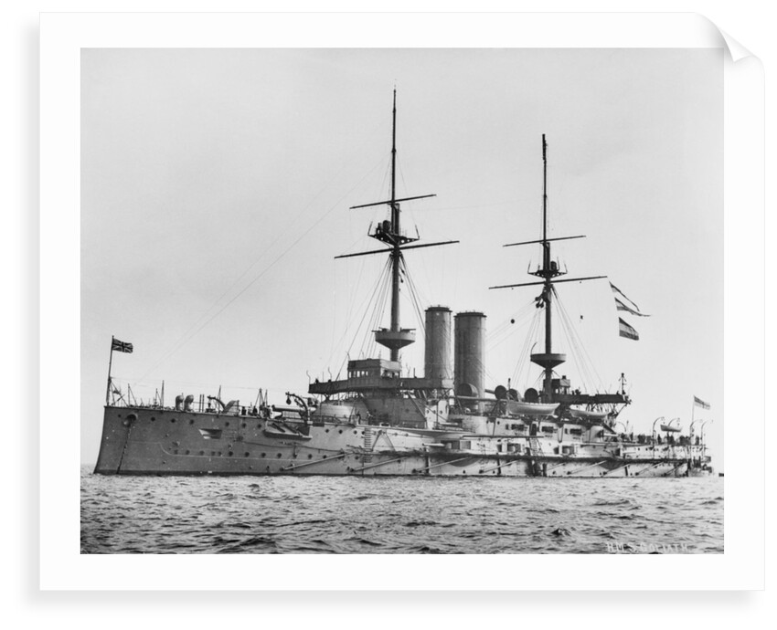 Battleship HMS 'Goliath' (1898) by unknown