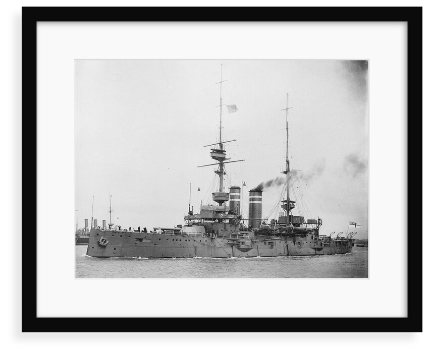 HMS 'Queen' (1902) battleship by unknown