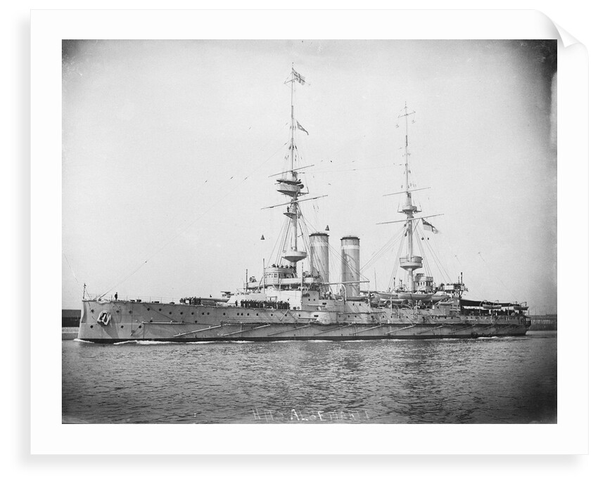 HMS 'Albemarle' (1901) battleship by unknown