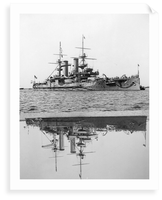 Battleship HMS 'Triumph' (1903) by unknown