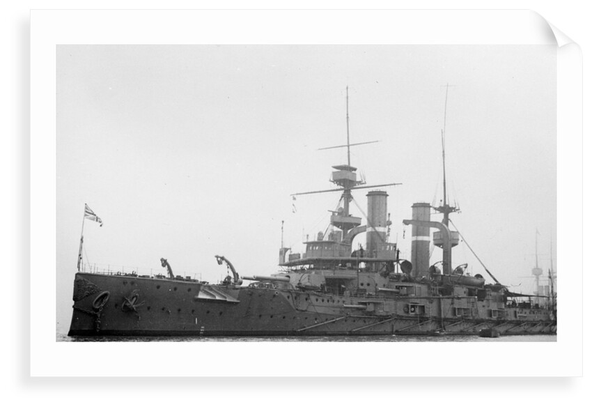 Battleship HMS 'Triumph' (1903) by unknown