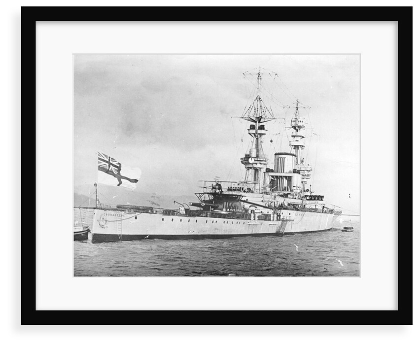 HMS 'Courageous' (Br, 1916) by Unknown