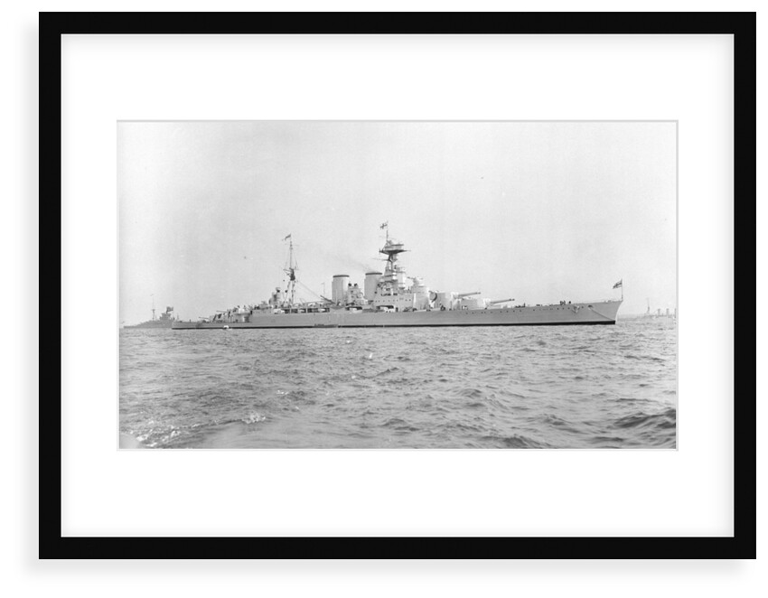 Battle cruiser HMS 'Hood' (1918) in 1937 by unknown