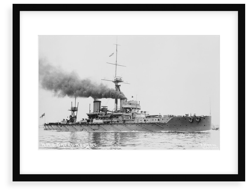 HMS 'Dreadnought' (1906) by Unknown