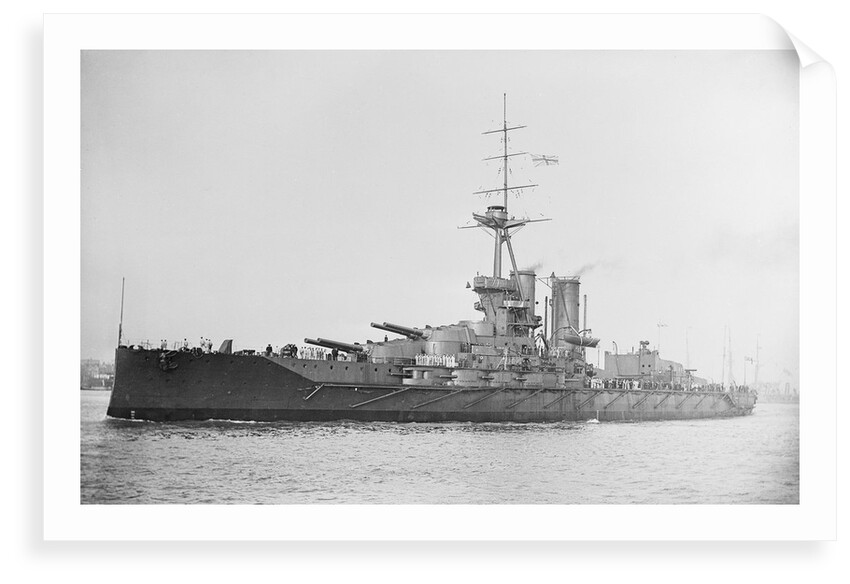 Battleship, HMS 'Iron Duke' (1912) by unknown