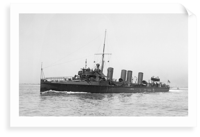Torpedo boat destroyer HMS 'Arab' (1901) by Unknown