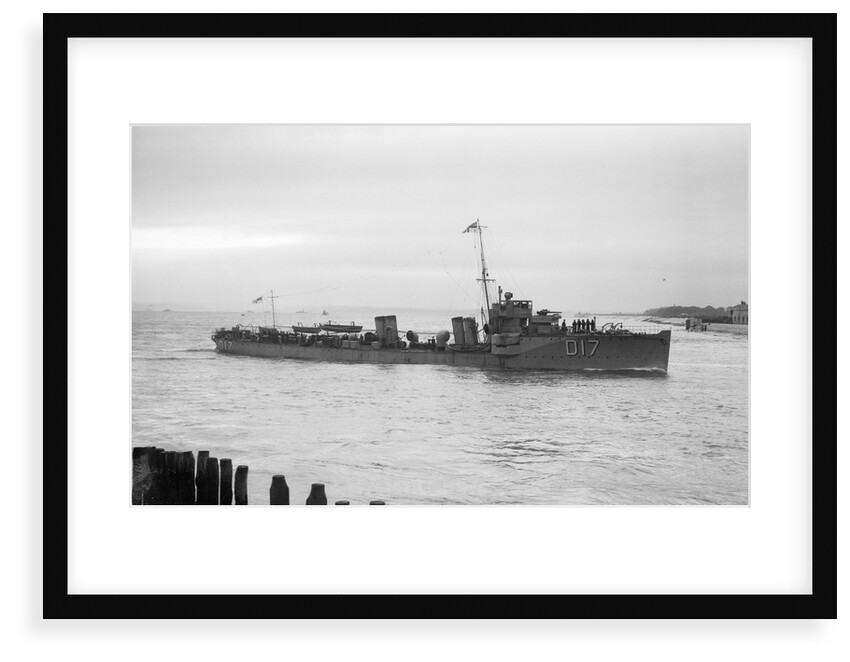 Torpedo boat destroyer HMS 'Cherwell' (1903) by unknown