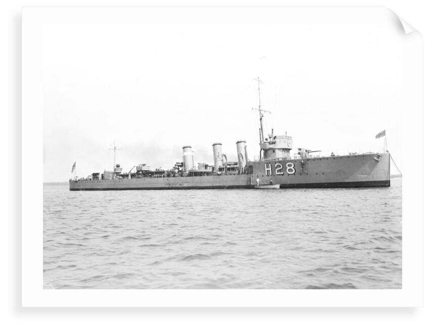 HMS 'Orpheus' (1916), destroyer by unknown
