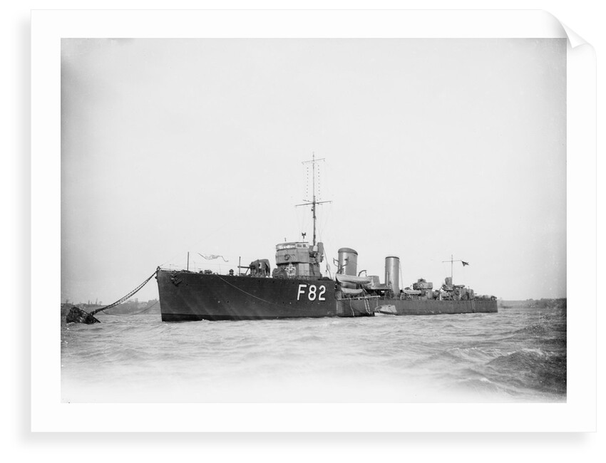 Destroyer HMS 'Truculent' (1917) by unknown