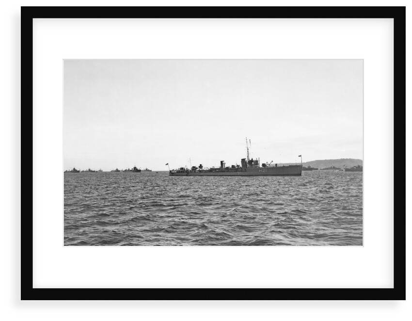 Destroyer HMS 'Scimitar' (1918), pendant H21 by unknown