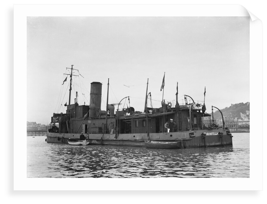 Photograph of minesweeper 'Tarantella' (1920), from Richard Perkins Collection by Richard Perkins