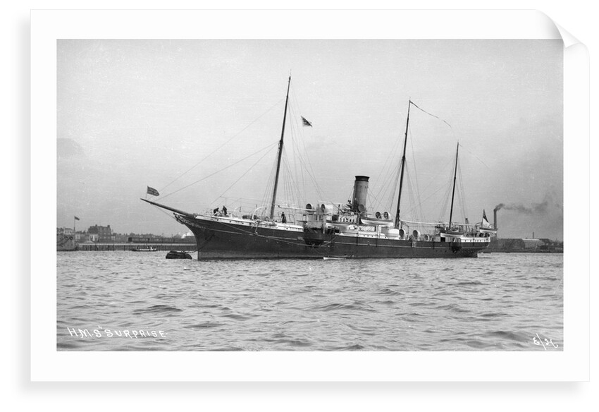 HMS 'Surprise' 1885 by Unknown