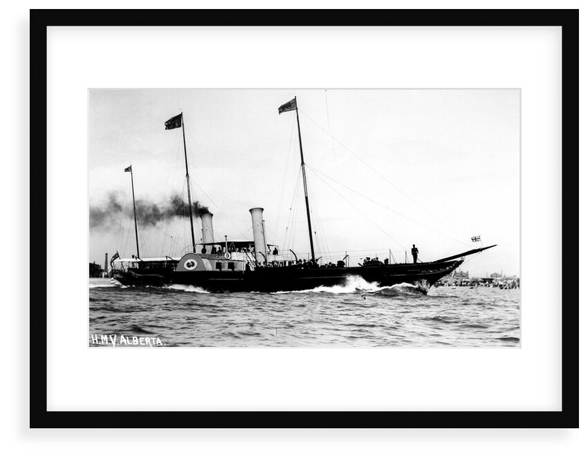 Royal yacht HMS 'Alberta' (GB, 1863) by unknown