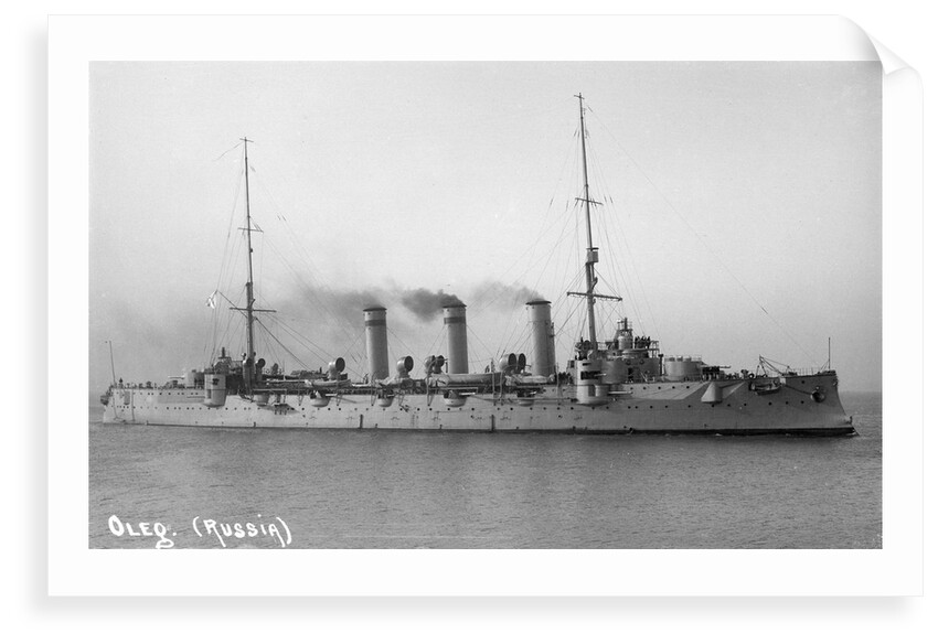 Protected cruiser 'Oleg' (Ru, 1903) by unknown