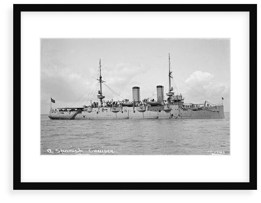 Armoured cruiser 'Princesa de Asturias' (Sp, 1896) by unknown