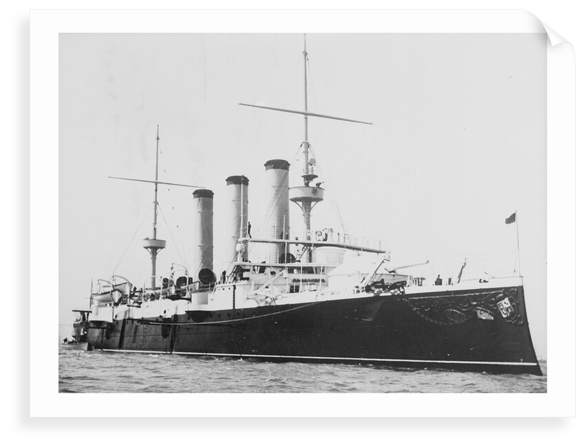 Protected cruiser 'Emperador Carlos V' (Sp, 1895) by unknown