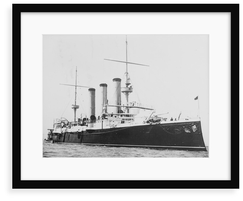 Protected cruiser 'Emperador Carlos V' (Sp, 1895) by unknown