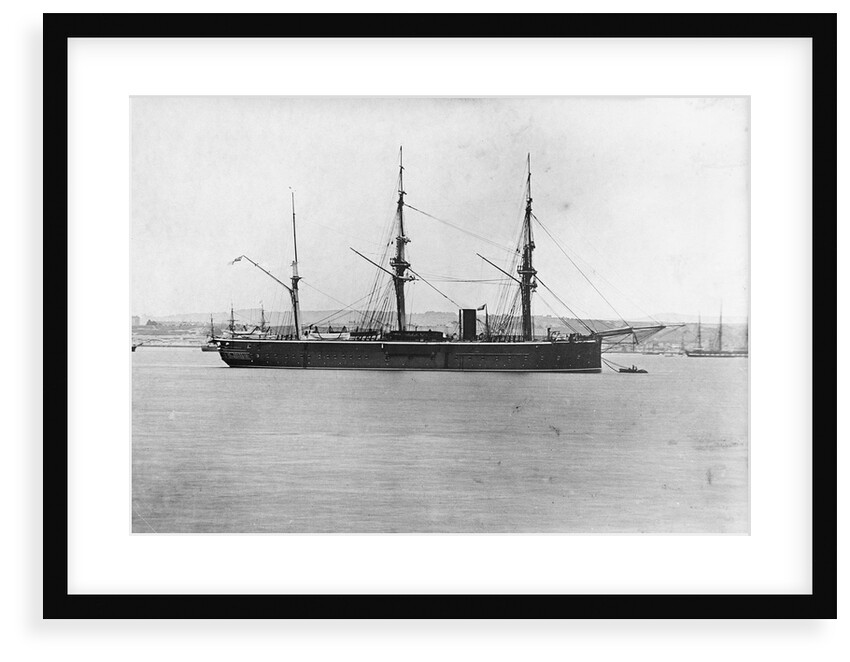 HMS 'Vanguard' (1870) by unknown