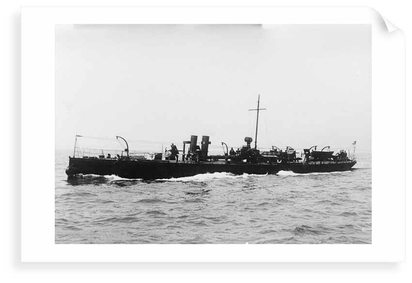 A port bow view of TB 81 (1885) by unknown