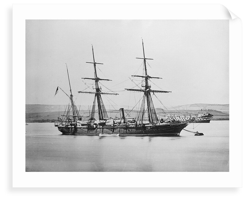 Survey vessel, ex-wooden screw gun vessel, HMS 'Sylvia' (Br, 1866) by unknown