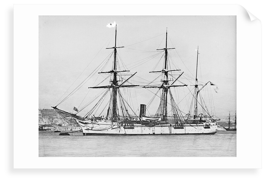 Wooden screw gun vessel HMS 'Woodlark' (1871) by unknown