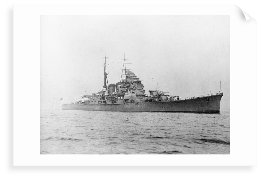 The cruiser 'Chokai' (Japan, 1931) by unknown