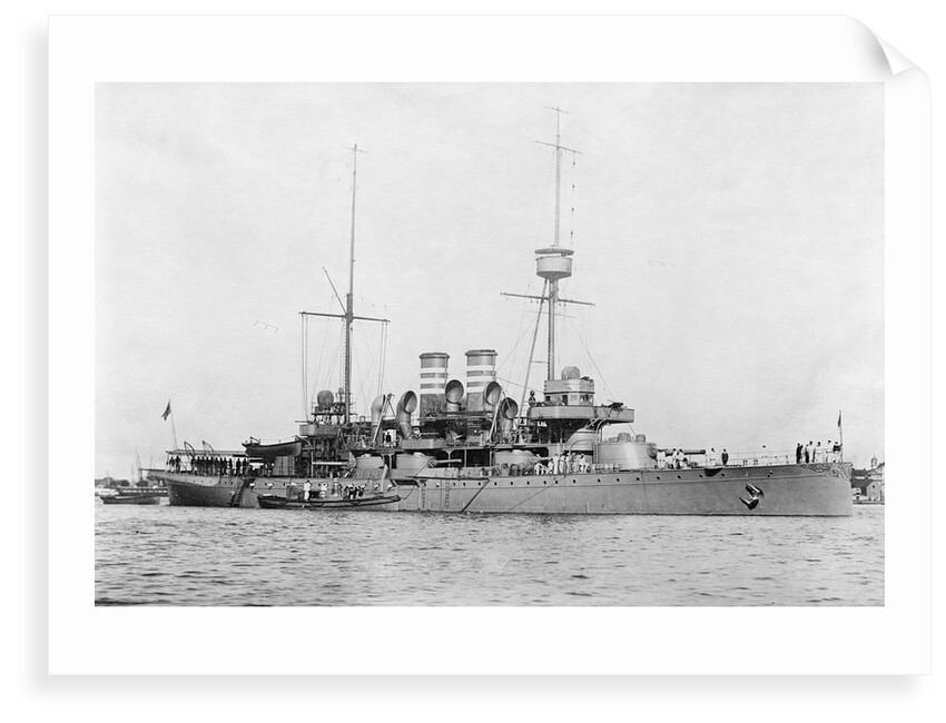 Coast defence battleship 'Tapperheten' (Swe, 1901) by unknown