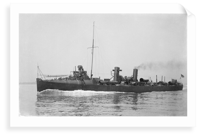 Torpedo boat, 1st class HMS 'TB 109' (1902) by unknown