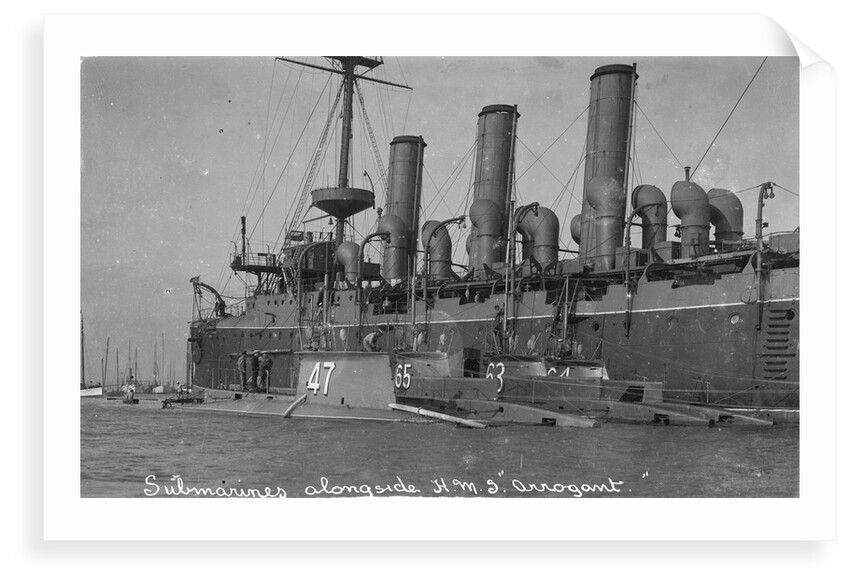 Submarine C17 (1908) by unknown
