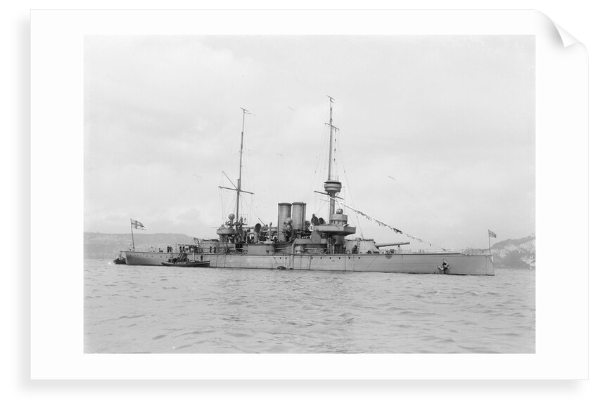 Coast defence battleship 'Thor' (Swe, 1898) by unknown
