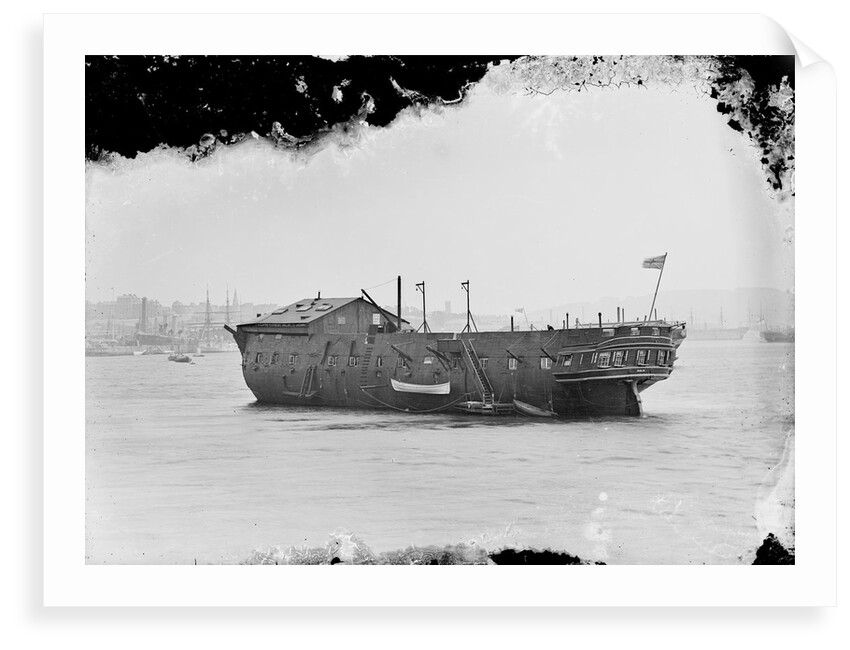 HMS 'Dublin' (1812) at Devonport by unknown