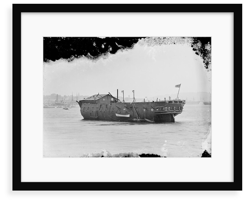 HMS 'Dublin' (1812) at Devonport by unknown