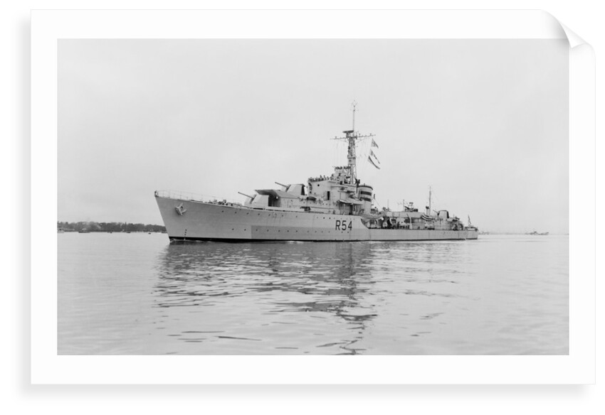 Photograph of HMS 'Zodiac' (1944) on 25th March 1945 by unknown