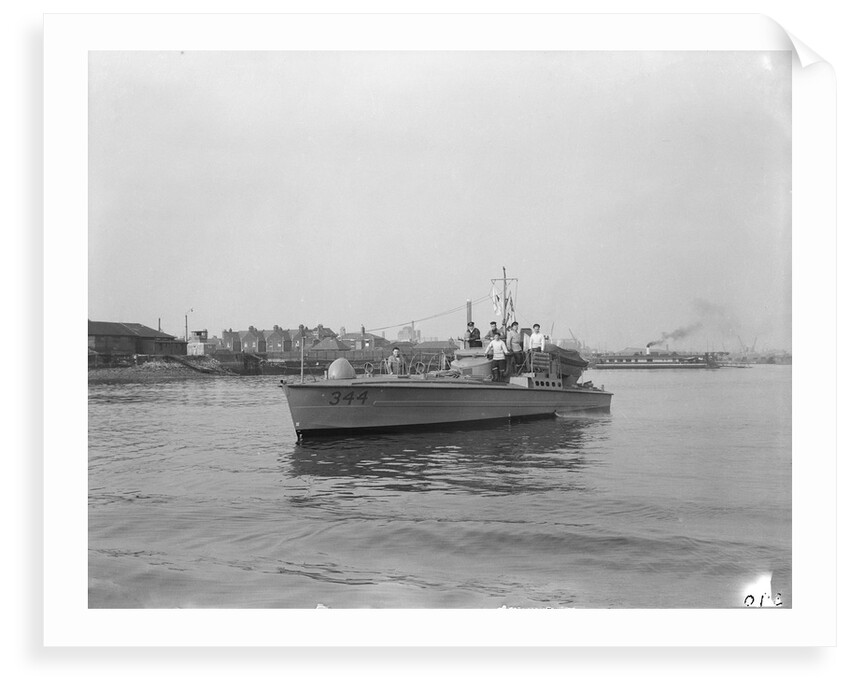 A port bow view of MTB 344 (1942) by unknown