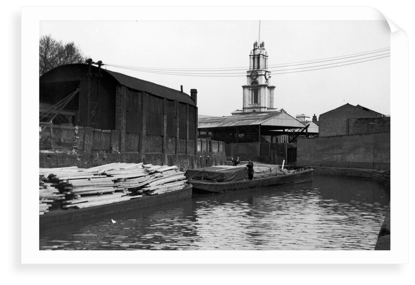 Limehouse Reach with the Gaselee tugs 'Tayra' (1926) and 'Wasp' (1939) by unknown