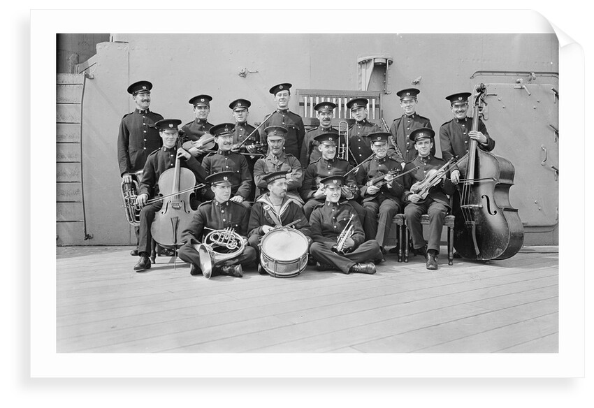 Crew on board HMS 'Queen Elizabeth' (1913) by unknown