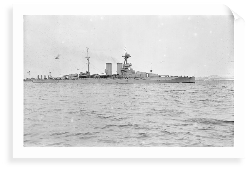 HMS 'Malaya' Battleship (1915) by Unknown