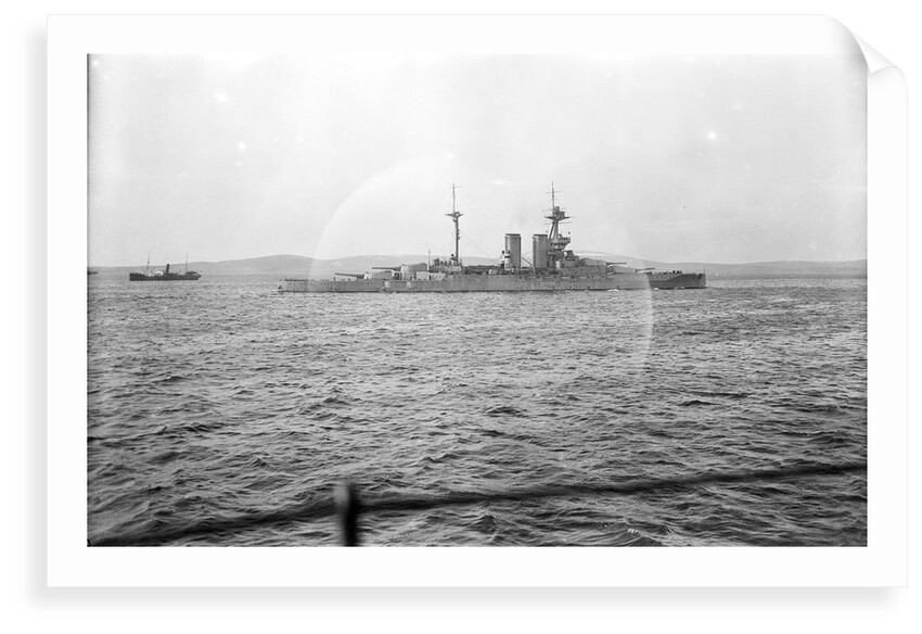 HMS 'Barham' (1914) Super Dreadnought Battleship by Unknown