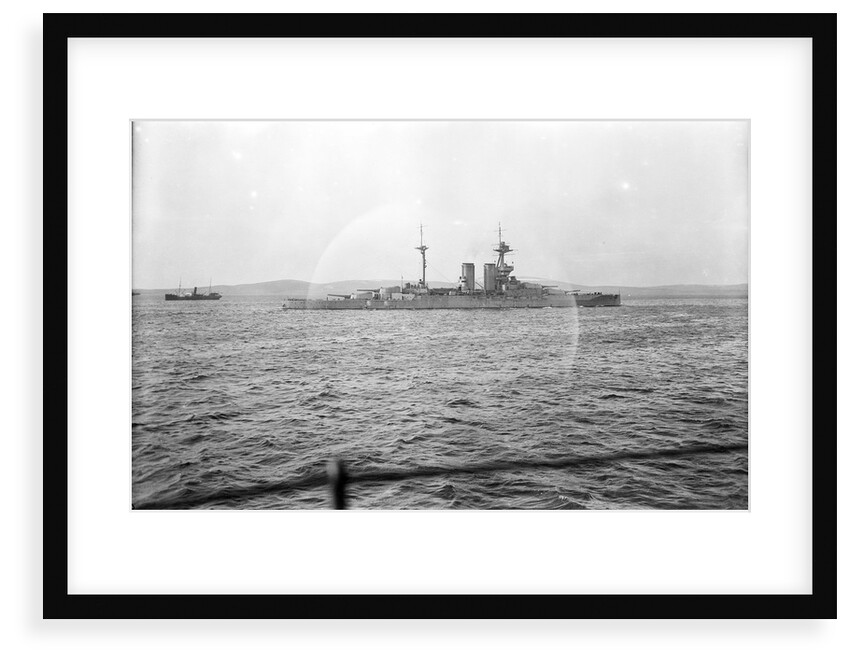 HMS 'Barham' (1914) Super Dreadnought Battleship by Unknown
