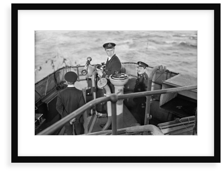 HMS 'Queen Elizabeth' (1913), the compass platform by unknown