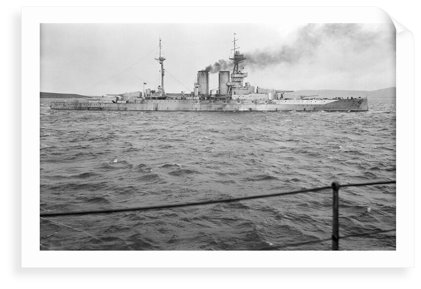 HMS 'Barham' (1914) Super Dreadnought Battleship by Unknown
